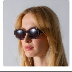 Alaïa Oval Shaped Sunglasses